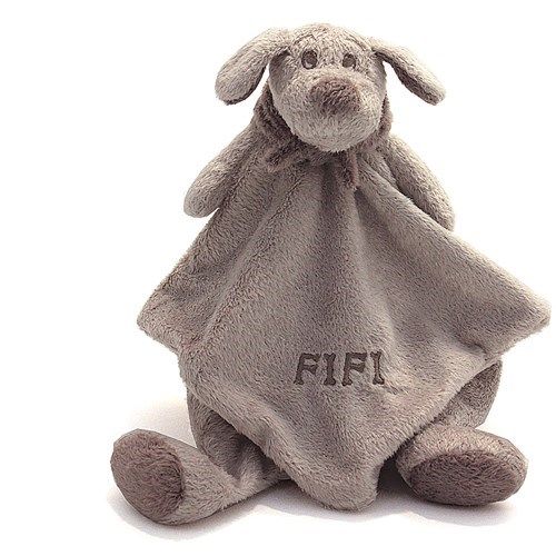  fifi chien plat beige marron 